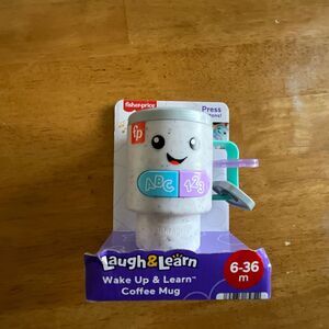 Fisher-Price Laugh & Learn Wake  Coffee Mug  Interactive Sounds 🔥  New !